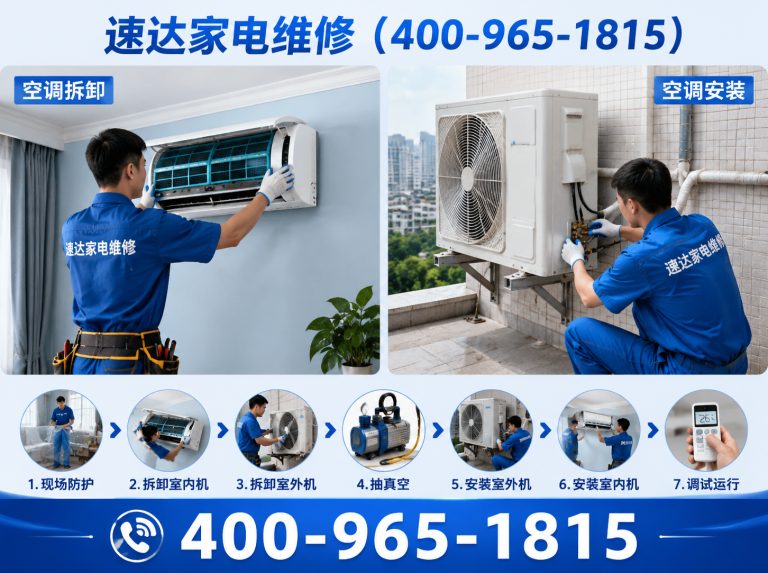 抚顺空调维修展示图